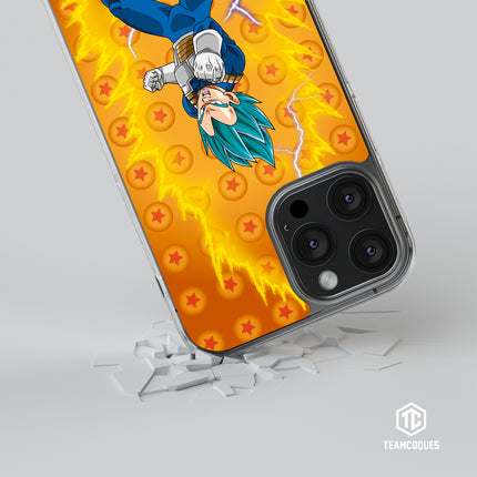 Coque design DRAGON BALL - VEGETA 06 SUPER SAIYAN BLEU - TEAMCOQUES