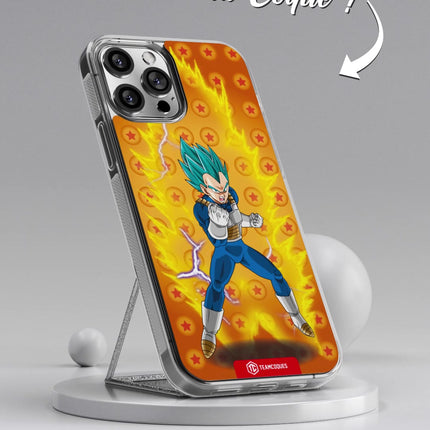 Vidéo Coque design DRAGON BALL - VEGETA 06 SUPER SAIYAN BLEU - TEAMCOQUES