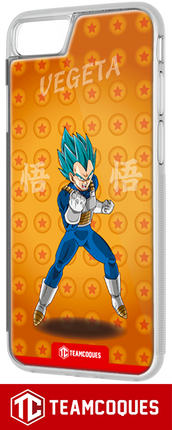 Coque design DRAGON BALL - VEGETA 06 SUPER SAIYAN BLEU - TEAMCOQUES