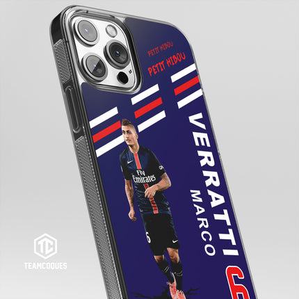 Coque joueur MARCO VERRATTI PARIS - TEAMCOQUES