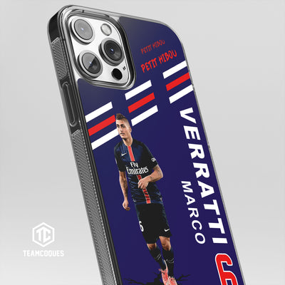 Coque joueur MARCO VERRATTI PARIS - TEAMCOQUES