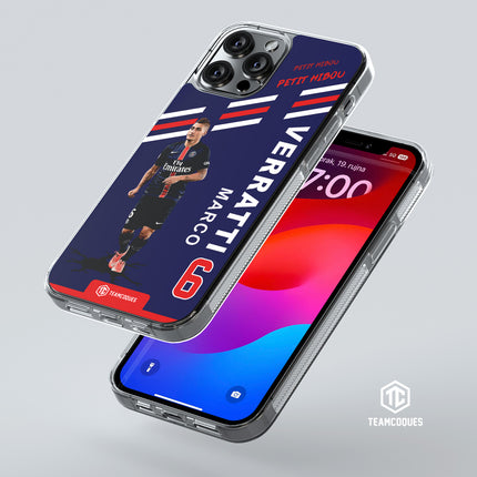 Coque joueur MARCO VERRATTI PARIS PSG - TEAMCOQUES