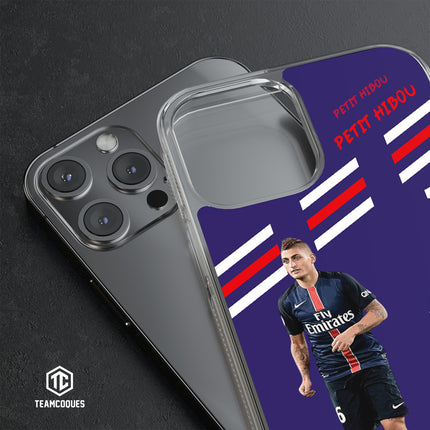 Coque joueur MARCO VERRATTI PARIS - TEAMCOQUES