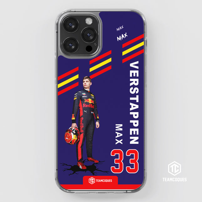 Coque joueur MAX VERSTAPPEN FORMULE 1 F1 - TEAMCOQUES