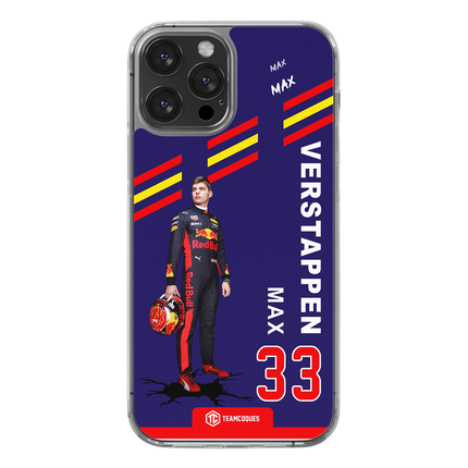 Coque joueur MAX VERSTAPPEN FORMULE 1 F1 - TEAMCOQUES