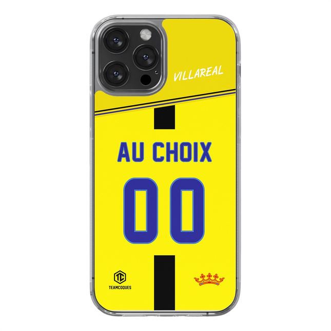 Coque foot VILLAREAL personnalisable - TEAMCOQUES