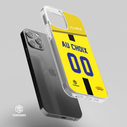 Coque foot VILLAREAL personnalisable - TEAMCOQUES