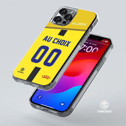 Coque foot VILLAREAL personnalisable - TEAMCOQUES