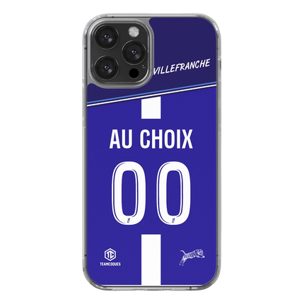 Coque foot VILLEFRANCHE personnalisable - TEAMCOQUES