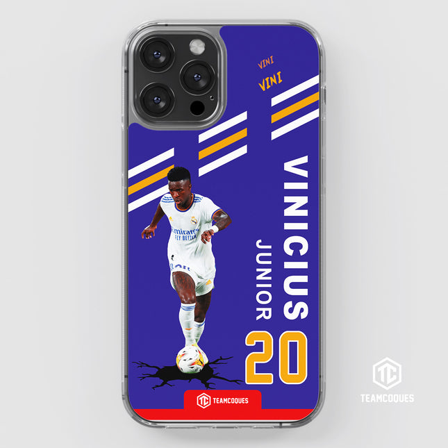 Coque joueur VINICIUS JUNIOR JR REAL MADRID - TEAMCOQUES