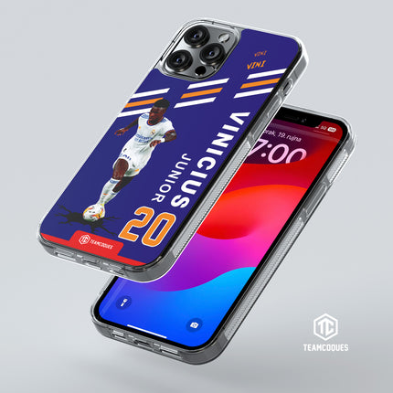 Coque joueur VINICIUS JUNIOR JR REAL MADRID - TEAMCOQUES