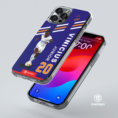 Coque joueur VINICIUS JUNIOR JR REAL MADRID - TEAMCOQUES