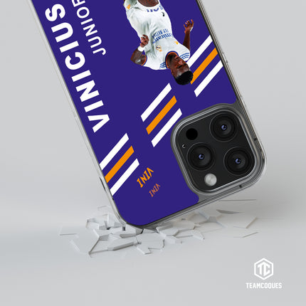 Coque joueur VINICIUS JUNIOR JR REAL MADRID - TEAMCOQUES