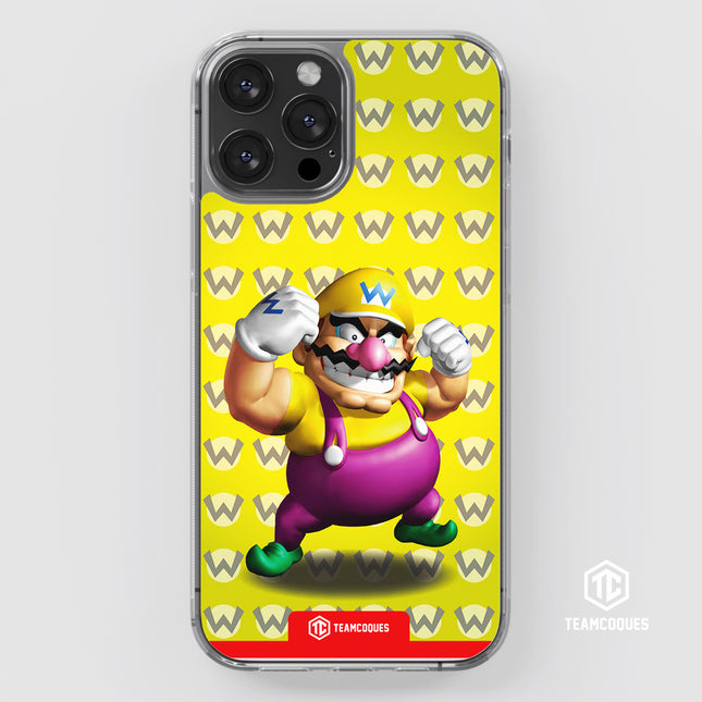 Coque design SUPER MARIO - WARIO - TEAMCOQUES