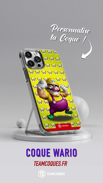 Vidéo Coque design SUPER MARIO - WARIO - TEAMCOQUES