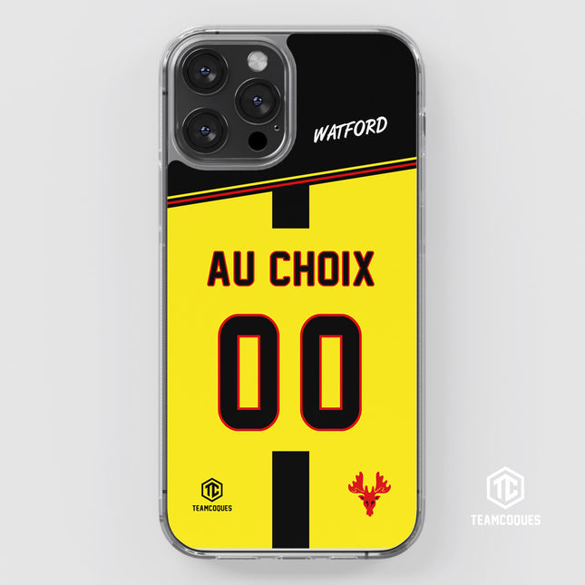Coque foot WATFORD personnalisable - TEAMCOQUES