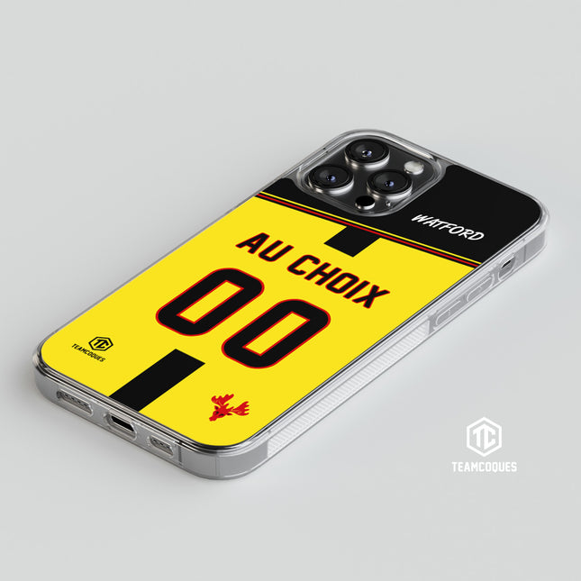 Coque foot WATFORD personnalisable - TEAMCOQUES
