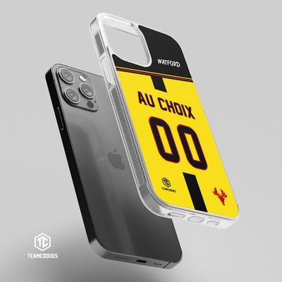 Coque foot WATFORD personnalisable - TEAMCOQUES