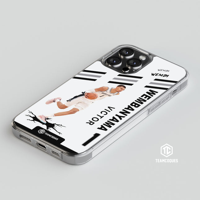 Coque joueur VICTOR WEMBANYAMA WEMBY SPURS SAN ANTONIO NBA - TEAMCOQUES