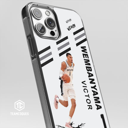 Coque joueur VICTOR WEMBANYAMA WEMBY SPURS SAN ANTONIO NBA - TEAMCOQUES