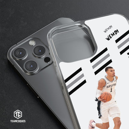 Coque joueur VICTOR WEMBANYAMA WEMBY SPURS SAN ANTONIO NBA - TEAMCOQUES