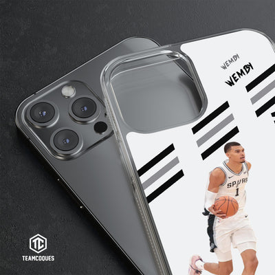 Coque joueur VICTOR WEMBANYAMA WEMBY SPURS SAN ANTONIO NBA - TEAMCOQUES