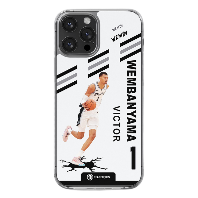 Coque joueur VICTOR WEMBANYAMA WEMBY SPURS SAN ANTONIO NBA - TEAMCOQUES
