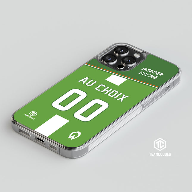 Coque foot WERDER BREME personnalisable - TEAMCOQUES