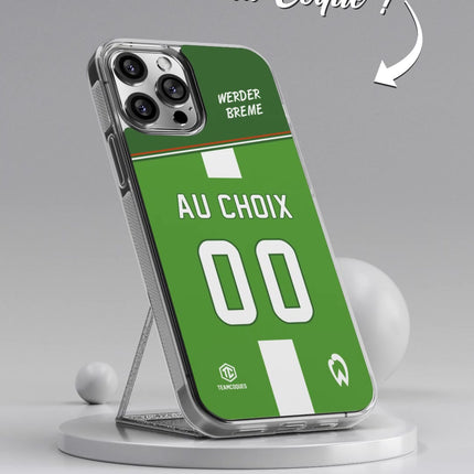 Vidéo Coque foot WERDER BREME personnalisable - TEAMCOQUES