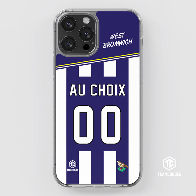 Coque foot WEST BROMWICH personnalisable - TEAMCOQUES