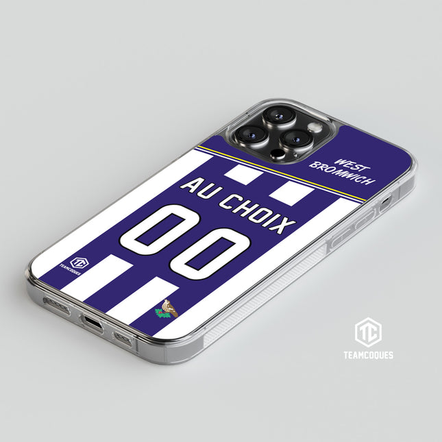 Coque foot WEST BROMWICH personnalisable - TEAMCOQUES