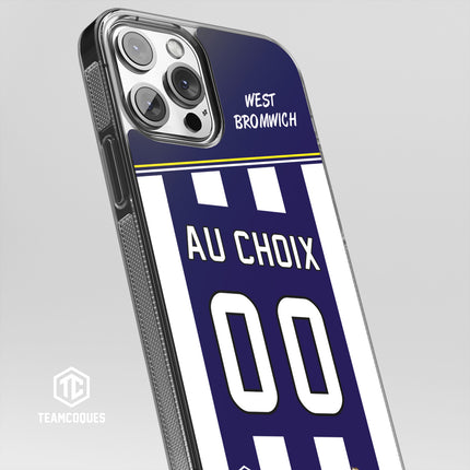 Coque foot WEST BROMWICH personnalisable - TEAMCOQUES