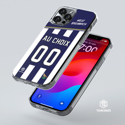Coque foot WEST BROMWICH personnalisable - TEAMCOQUES
