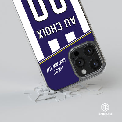 Coque foot WEST BROMWICH personnalisable - TEAMCOQUES