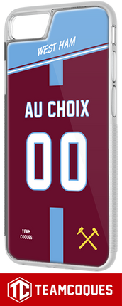 Coque foot WEST HAM personnalisable - TEAMCOQUES