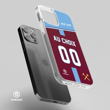 Coque foot WEST HAM personnalisable - TEAMCOQUES