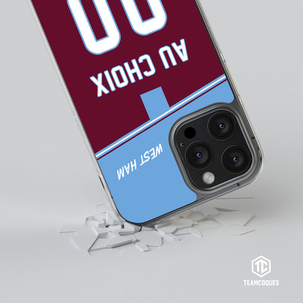 Coque foot WEST HAM personnalisable - TEAMCOQUES