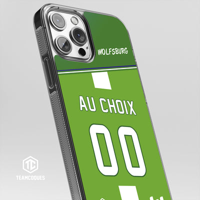 Coque foot WOLFSBURG personnalisable - TEAMCOQUES