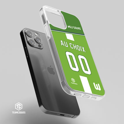 Coque foot WOLFSBURG personnalisable - TEAMCOQUES