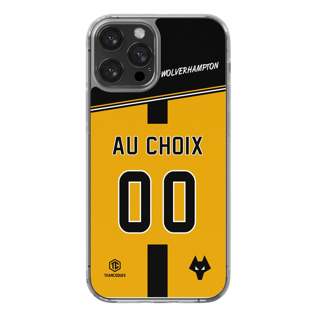 Coque foot WOLVERHAMPTON personnalisable - TEAMCOQUES