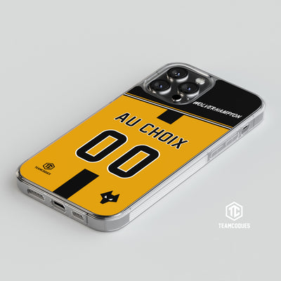 Coque foot WOLVERHAMPTON personnalisable - TEAMCOQUES