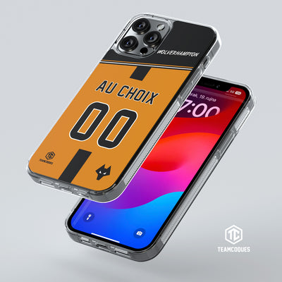 Coque foot WOLVERHAMPTON personnalisable - TEAMCOQUES