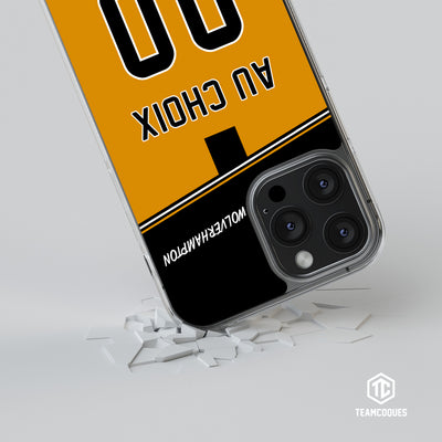 Coque foot WOLVERHAMPTON personnalisable - TEAMCOQUES