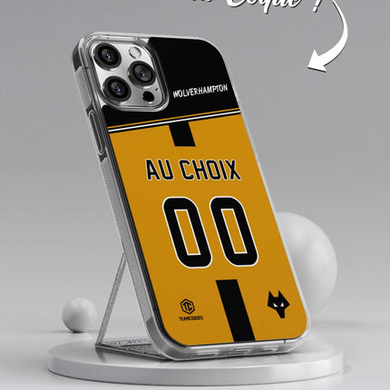 Vidéo Coque foot WOLVERHAMPTON personnalisable - TEAMCOQUES