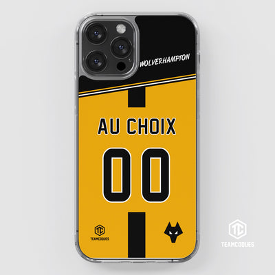 Coque foot WOLVERHAMPTON personnalisable - TEAMCOQUES