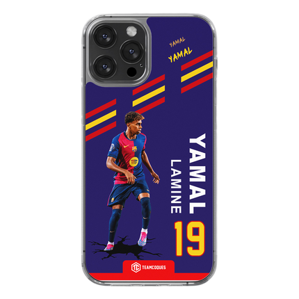 Coque joueur LAMINE YAMAL BARCELONE BARÇA - TEAMCOQUES