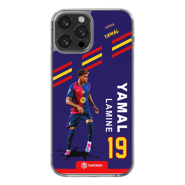 Coque joueur LAMINE YAMAL BARCELONE BARÇA - TEAMCOQUES