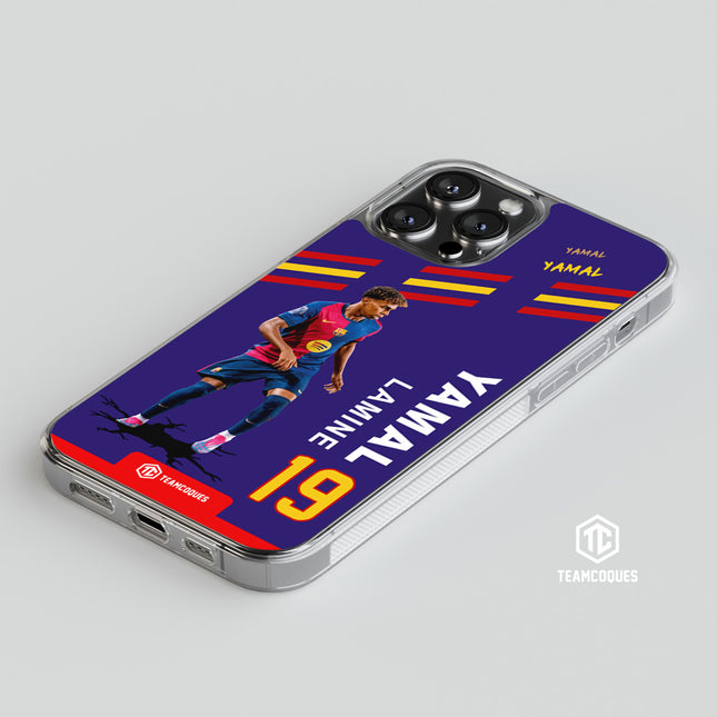 Coque joueur LAMINE YAMAL BARCELONE BARÇA - TEAMCOQUES