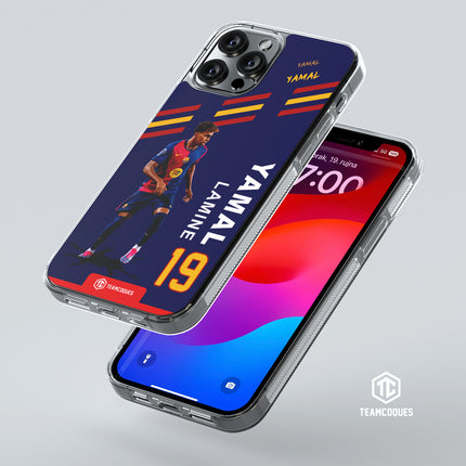 Coque joueur LAMINE YAMAL BARCELONE BARÇA - TEAMCOQUES