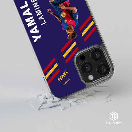 Coque joueur LAMINE YAMAL BARCELONE BARÇA - TEAMCOQUES